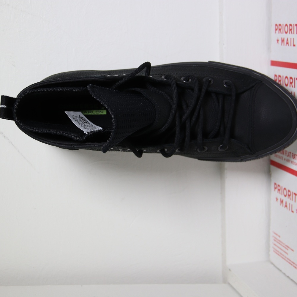 Converse All Black Waterproof All Star Boots - Picture 7 of 7